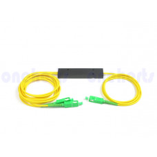 SC/APC-SC/APC102-OHZFP SC/APC光纖1分2單模分光器 1分2光纖分光器電信級 一分二尾纖式 1分2 光纖一分二 ST/LC/FC/ SC APC FBT分路器